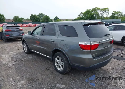 2012 Dodge Durango Sxt from USA, damaged, VIN 1C4RDJAG1CC147704